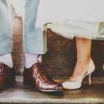 perfect engagement photo shoes
